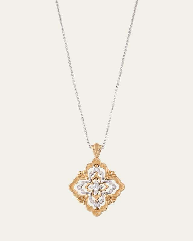 Opera Galileo 18K Gold Diamond Pendant Necklace